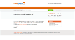 Desktop Screenshot of maryupton.co.uk